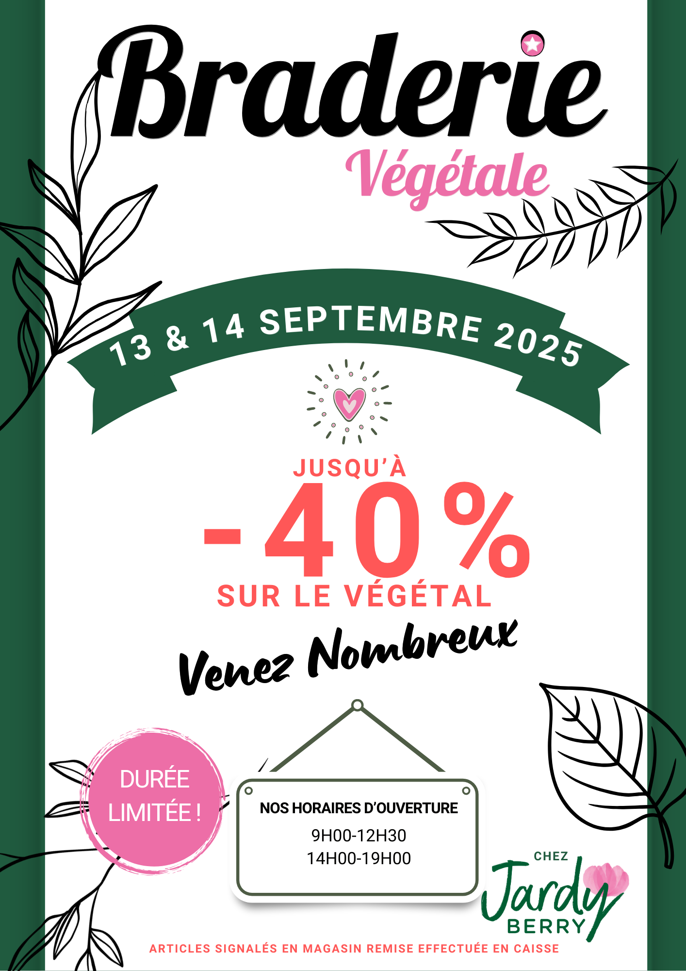 La braderie v&eacute;g&eacute;tale revient !