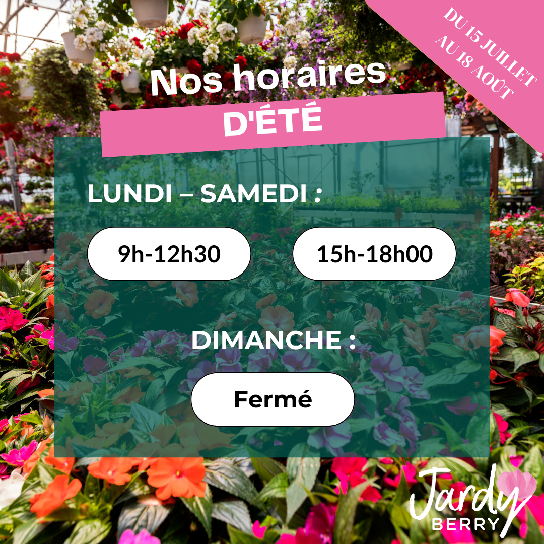 Horaires d'&eacute;t&eacute;
