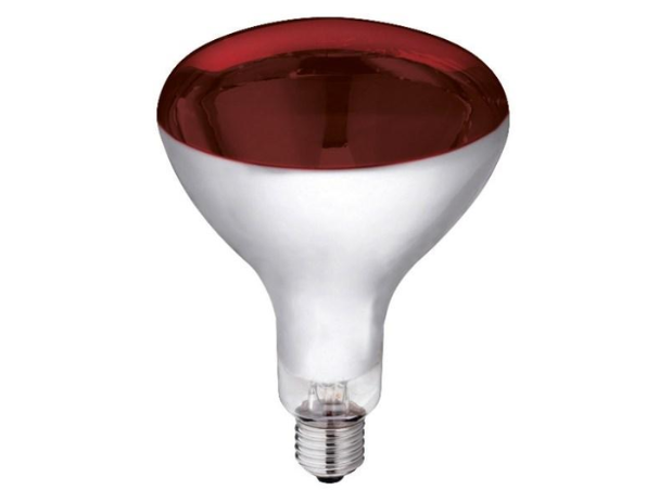Lampe infrarouge en verre 250W