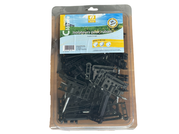 Isolateurs pour ruban à visser