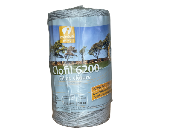 Cordelette de clôture Clofil 6200 - 200m