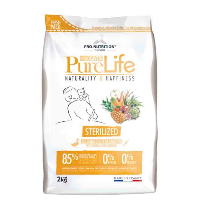 Pure Life chat Sterilized 2kg