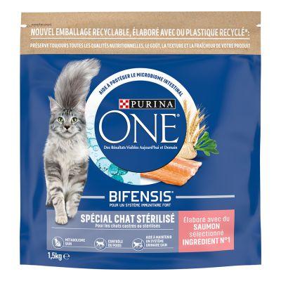 Purina One Chat Stérilisé saumon 1.5kg