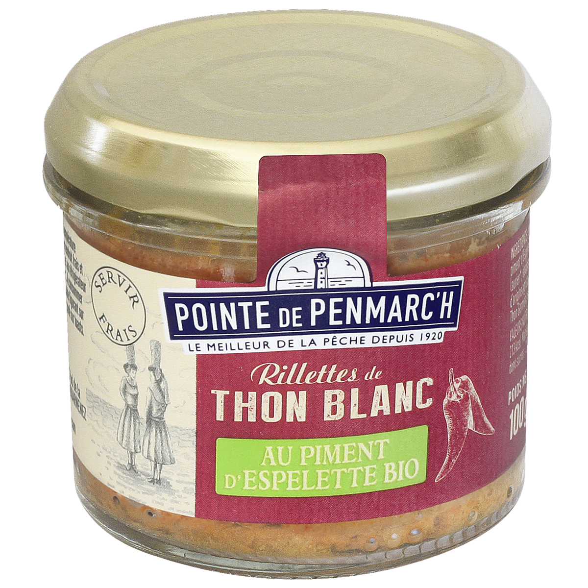 Rillettes de thon au piment d'Espelette