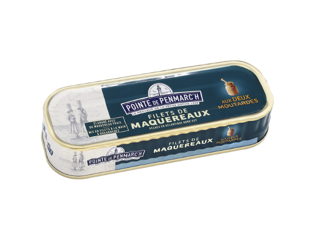 Filets de maquereaux aux deux moutardes