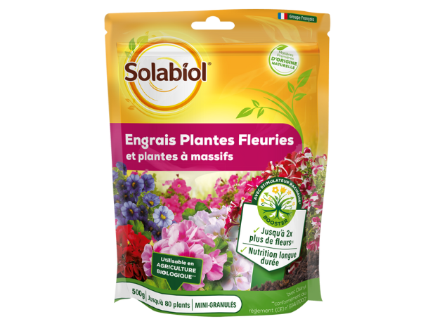 engrais plantes fleuries
