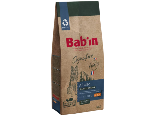 Bab'in signature maxi adulte stérilisé 12kg