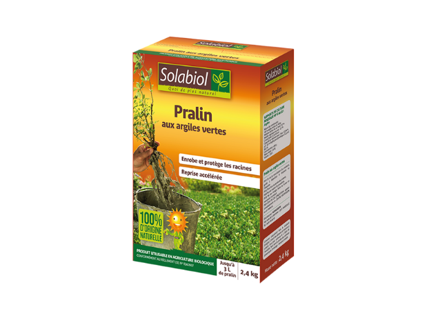 Pralin aux argiles vertes